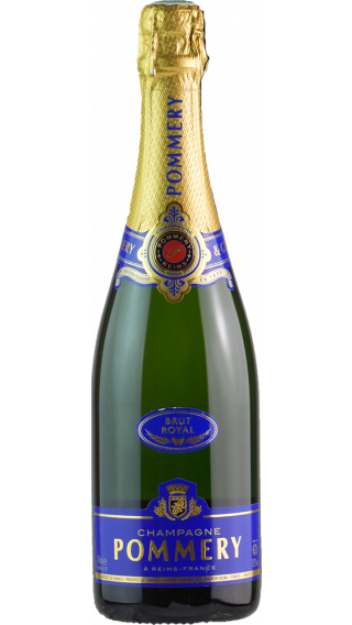 Bottle of Champagne Pommery Brut Royal wine 750 ml