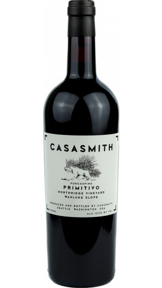 Bottle of Charles Smith CasaSmith Porcospino Primitivo 2019 wine 750 ml