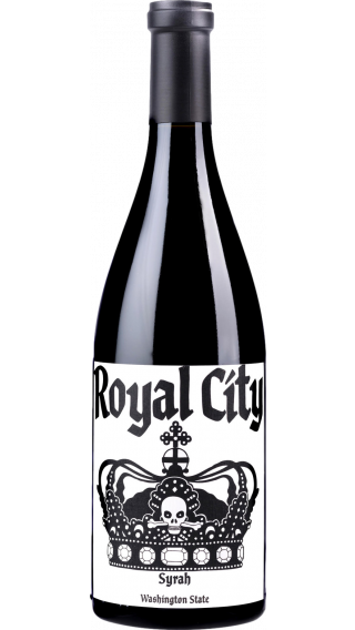 Bottle of Charles Smith K Vintners Royal City Syrah 2018 wine 750 ml