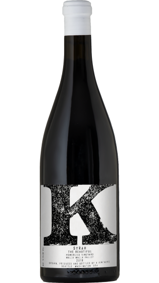 Bottle of Charles Smith K Vintners The Beautiful Syrah 2020 wine 750 ml