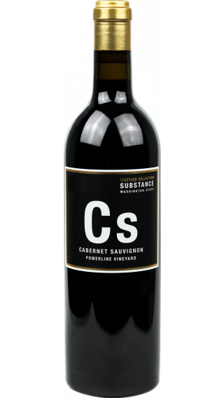 Bottle of Charles Smith Substance Powerline Cabernet Sauvignon 2016 wine 750 ml