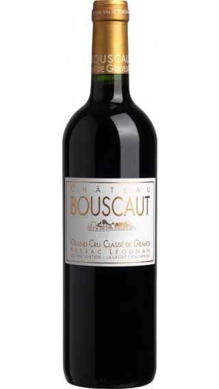 Bottle of Chateau Bouscaut 2016 wine 750 ml