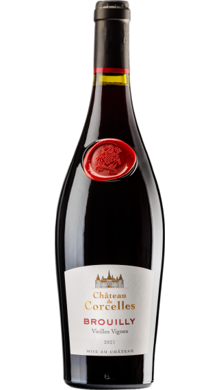 Bottle of Chateau de Corcelles Brouilly Vieilles Vignes 2021 wine 750 ml