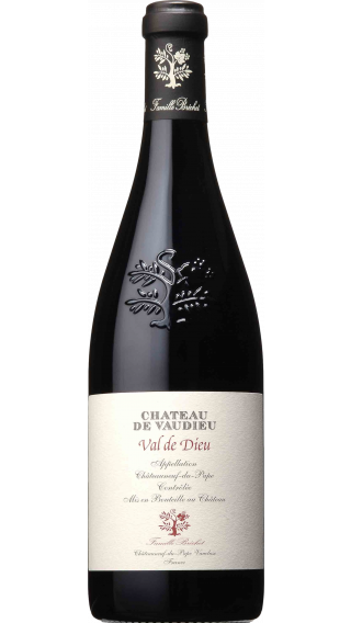 Bottle of Chateau de Vaudieu Chateauneuf Du Pape Val de Dieu 2017 wine 750 ml