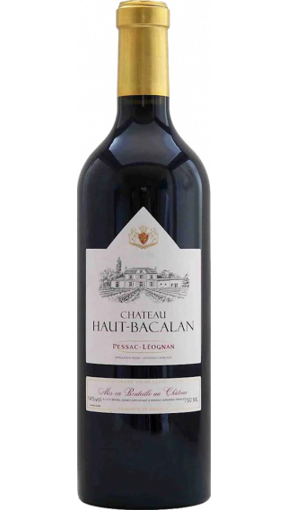 Bottle of Chateau Haut-Bacalan Pessac-Leognan 2016 wine 750 ml