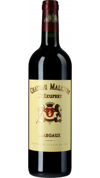 Bottle of Chateau Malescot Saint Exupery 2018 wine 750 ml