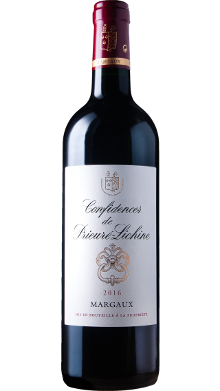 Bottle of Chateau Prieure Lichine Confidences de Prieure Lichine 2020 wine 750 ml