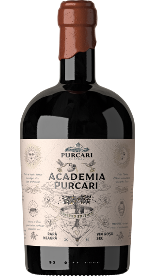 Bottle of Chateau Purcari Academia Rara Neagra 2020 wine 750 ml