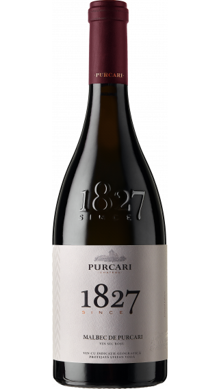 Bottle of Chateau Purcari Malbec de Purcari 2018 wine 750 ml