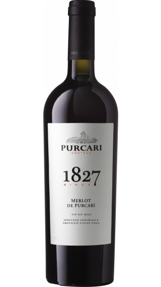Bottle of Chateau Purcari Merlot de Purcari 2019 wine 750 ml