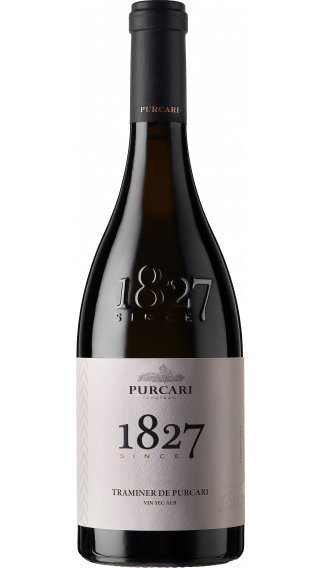 Bottle of Chateau Purcari Traminer de Purcari 2019 wine 750 ml