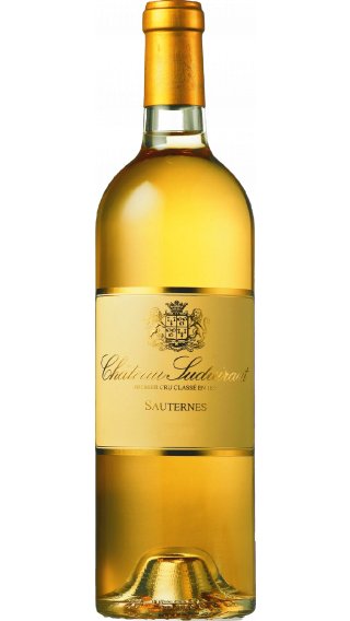 Bottle of Chateau Suduiraut 2014 wine 750 ml