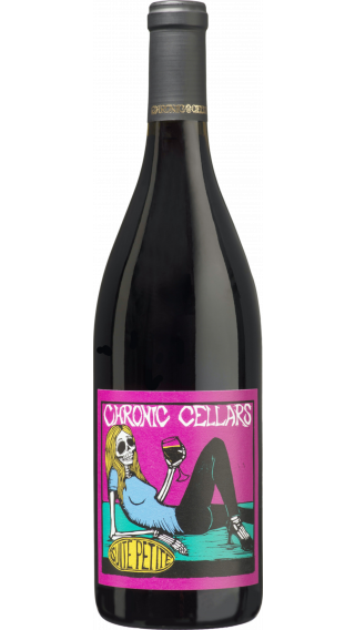 Bottle of Chronic Cellars Suite Petite 2017 wine 750 ml