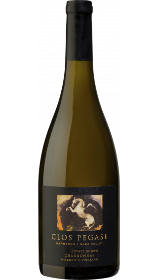 Bottle of Clos Pegase Mitsuko's Vineyard Chardonnay 2019 wine 750 ml