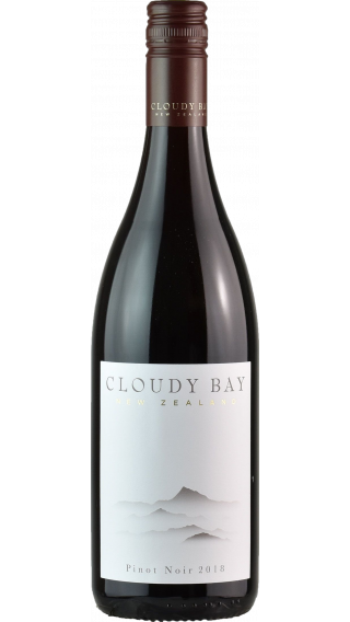 Bottle of Cloudy Bay Pinot Noir 2020 wine 750 ml