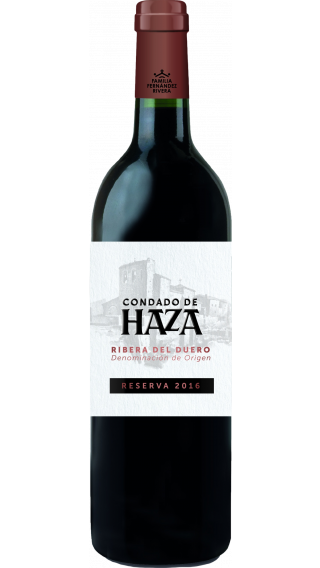 Bottle of Condado de Haza Reserva Ribera del Duero 2016 wine 750 ml