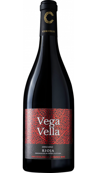 Bottle of Cornelio Dinastia Vega Vella Graciano 2019 wine 750 ml
