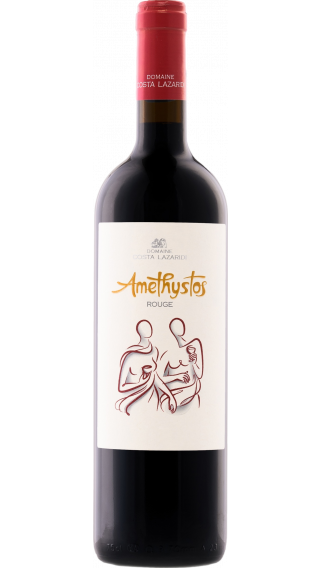 Bottle of Costa Lazaridi Amethystos Red 2020 wine 750 ml