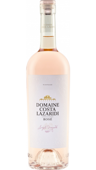 Bottle of Costa Lazaridi Rose 2022 wine 750 ml
