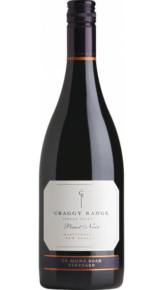 Bottle of Craggy Range Te Muna Road Vineyard Pinot Noir 2018 wine 750 ml