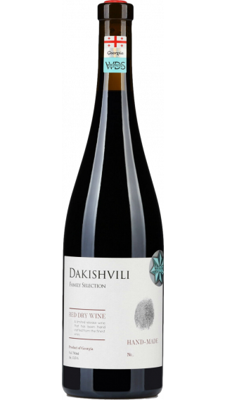 Bottle of Dakishvili Family Selection Cuvee Red 2020 wine 750 ml