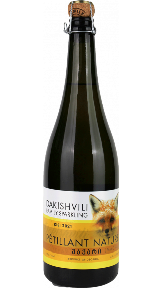 Bottle of Dakishvili Kisi Pet Nat 2021 wine 750 ml