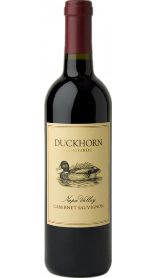 Bottle of Duckhorn Napa Valley Cabernet Sauvignon 2015 wine 750 ml