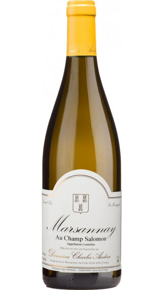 Bottle of Domaine Charles Audoin Marsannay Au Champ Salomon Blanc 2019 wine 750 ml