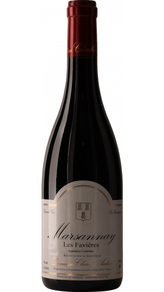 Bottle of Domaine Charles Audoin Marsannay Les Favieres 2020 wine 750 ml