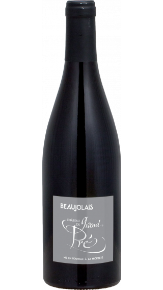 Bottle of Chateau de Grand Pre Beaujolais 2018 wine 750 ml