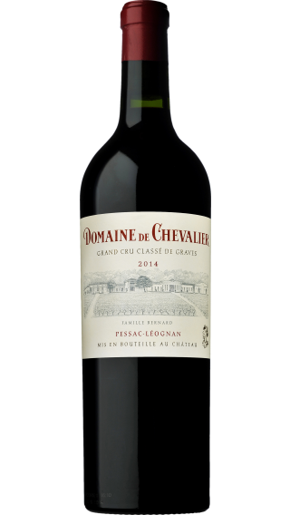 Bottle of Domaine de Chevalier Pessac Leognan Grand Cru Classe 2014 wine 750 ml