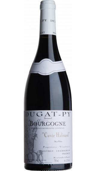 Bottle of Domaine Dugat-Py Bourgogne Cuvee Halinard 2018 wine 750 ml