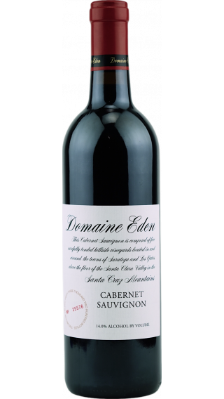 Bottle of Domaine Eden Cabernet Sauvignon 2017 wine 750 ml