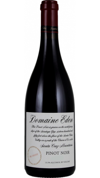 Bottle of Domaine Eden Pinot Noir 2017 wine 750 ml
