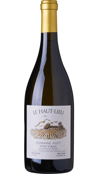 Bottle of Domaine Huet Vouvray Le Haut Lieu Sec 2021 wine 750 ml
