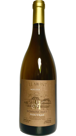 Bottle of Domaine Huet Vouvray Le Mont Premiere Trie Moelleux 2020 wine 750 ml