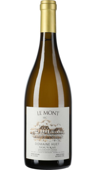 Bottle of Domaine Huet Vouvray Le Mont Sec 2022 wine 750 ml