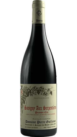 Bottle of Domaine Pierre Guillemot Savigny les Beaune Premier Cru Les Serpentieres 2022 wine 750 ml