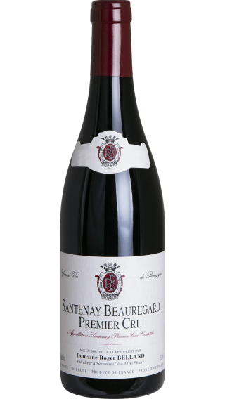Bottle of Domaine Roger Belland Santenay Beauregard Premier Cru 2022 wine 750 ml