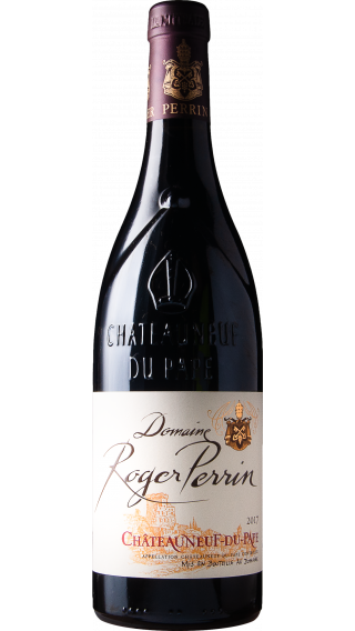 Bottle of Domaine Roger Perrin Chateauneuf du Pape Rouge 2017 wine 750 ml