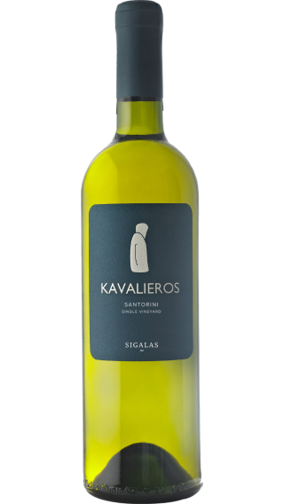 Bottle of Domaine Sigalas Kavalieros 2021 wine 750 ml