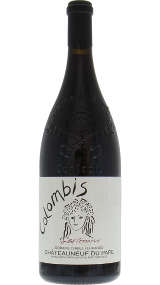 Bottle of Domaine St Prefert Chateauneuf du Pape Colombis 2019 wine 750 ml