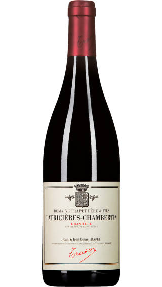 Bottle of Domaine Trapet Latricieres Chambertin Grand Cru 2018 wine 750 ml