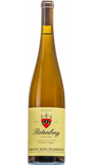 Bottle of Domaine Zind-Humbrecht Pinot Gris Rotenberg 2020 wine 750 ml