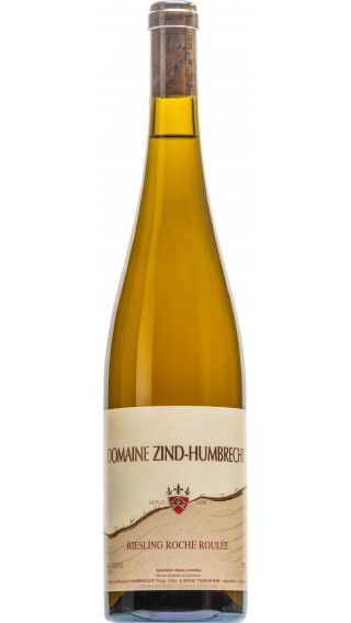 Bottle of Domaine Zind-Humbrecht Riesling Roche Roulee 2019 wine 750 ml