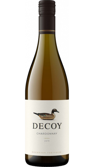 Bottle of Duckhorn  Decoy Chardonnay 2019 wine 750 ml