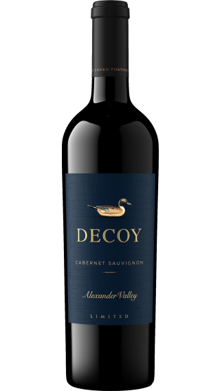 Bottle of Duckhorn Decoy Limited Alexander Valley Cabernet Sauvignon 2021 wine 750 ml
