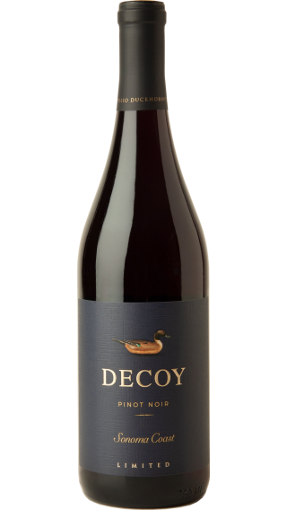 Bottle of Duckhorn Decoy Limited Sonoma Coast Pinot Noir 2021 wine 750 ml