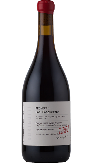 Bottle of Durigutti Proyecto Las Compuertas Cinco Suelos Malbec 2022 wine 750 ml