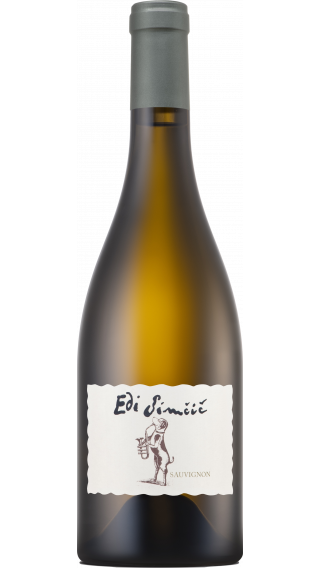 Bottle of Edi Simcic Sauvignon 2020 wine 750 ml